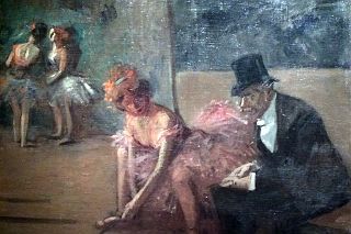 28 Danseuse et Admirateur Derriere la Scene By Jean-Louis Forain 1903 National Museum of Fine Arts MNBA Buenos Aires.jpg